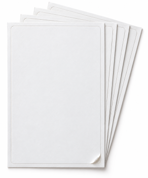 289mm x 200mm Full Sheet Rectangular Label – 1 label per sheet
